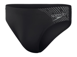 Zwembroek Speedo Men Eco Medley Logo 7Cm Brief Black Grey