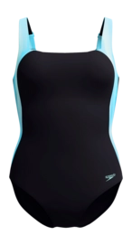 Badeanzug Speedo Eco Lunalustre Pr Shaping 1P Damen Black / Light Blue