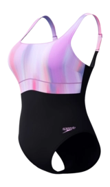 Swimsuits Speedo Women Eco New Contour Eclipse Pr 1P Black Purple