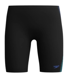 Maillot de Bain Speedo Garçons Eco Plastisol Placement Jammer Noir Bleu