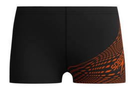 Zwembroek Speedo Boys Eco Medley Logo Aquashort Black Orange