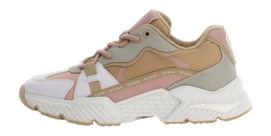 Sneaker Guess Carrli5 Damen White / Brown / Grey / Pink