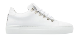 Sneaker Nubikk Men Jagger Classic White Leather Silver