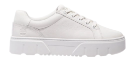 Baskets Timberland Femme Laurel Court Low Lace White Full Grain