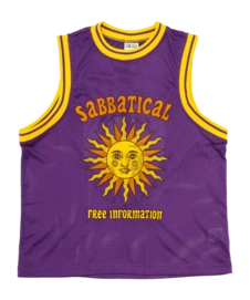 Jersey Sabbatical Vintage Unisex Free Information Purple Rain
