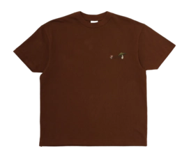 T-Shirt Sabbatical Vintage Unisex Dancing Shrooms Brown
