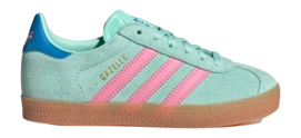 adidas Kids Gazelle Clear Mint / Bliss Pink / Bright Blue
