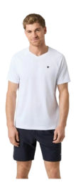 Tennisshirt Björn Borg Men Ace V-Neck T-Shirt Brilliant White