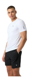 Tennis Shirt Björn Borg Men Ace Mesh Panel T-Shirt Brilliant White 25