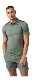 Tennispolo Björn Borg Men Ace Mesh Panel Polo Shirt Agave Green