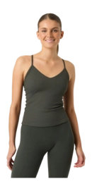 Tanktop Björn Borg Women Studio Ribbed Strap Tank Top Peat