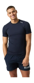 T-Shirt Björn Borg Men Borg Athletic T-Shirt Night Sky 25