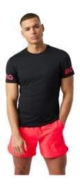 T-Shirt Björn Borg Men Borg T-Shirt Black Beauty Pink