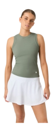 Tennis Shirt Björn Borg Women Ace Pocket Ribbed Tank Top Agave Green