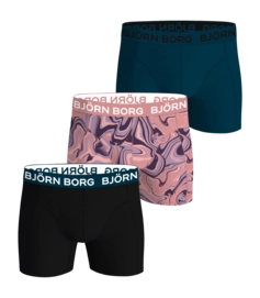 Boxer Shorts Björn Borg Men Cotton Stretch Boxer Multi-coloured Multipack 11 (3-pack) 25