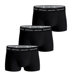 Boxershort Björn Borg Cotton Stretch Trunk Multipack 1 Herren Black (3er-Pack) 25
