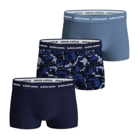 Boxershort Björn Borg Men Cotton Stretch Trunk Multipack 4 (3-pack) 25
