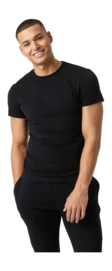 T-Shirt Björn Borg Men Centre T-Shirt Black Beauty