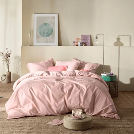 Bettwäsche MOODIT Basil Pearl Pink Baumwolle