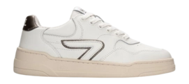 Sneaker HUB Court L31 Damen Off-White / Antique Bronze