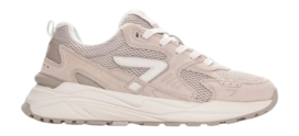 Sneaker HUB Grid S48 Damen Light Bone / Off-White
