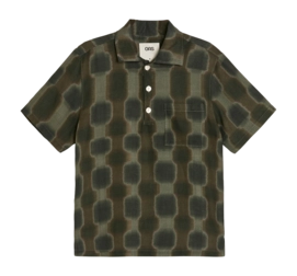 Hemd OAS Herren Taupe Totemic Girona Linen
