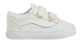 Sneakers Vans Toddler Old Skool V UV Glitter Pink / True White