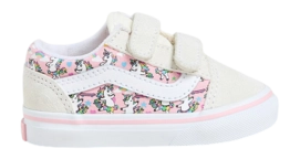 Sneakers Vans Toddler Old Skool V Marshmallow/ Pink