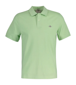 Polo GANT Men Reg Shield Ss Pique Polo Strong Green 25