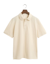 Polo GANT Homme Sunfaded Ss Polo Ivory White 25