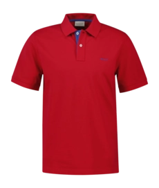 Polo GANT Homme Reg Contrast Pique Ss Polo Ruby Red 25