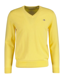 Trui GANT Men Classic Cotton V-Neck Banana Yellow 25