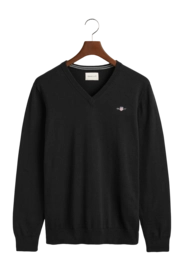 Trui GANT Men Classic Cotton V-Neck Black 25