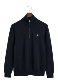 Pull GANT Homme Classic Cotton Half Zip Evening Blue 25