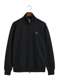 Sweatjacke GANT Reg Shield Full Zip Sweat Herren Black 25
