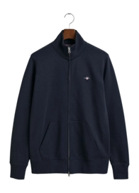 Gilet GANT Homme Reg Shield Full Zip Sweat Evening Blue 25