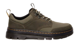 Dr. Martens Men Reeder DMs Olive Wyoming+Canvas
