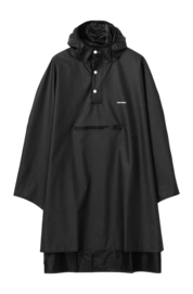 Poncho Tretorn Unisex PU Light Rainponcho Jet black