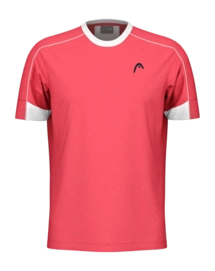 T-shirt de Tennis Head Men Play Tech Grapefruit