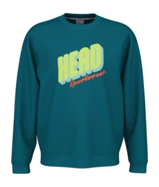 Tennis Sweatshirt HEAD Men Rally Crewneck Teal