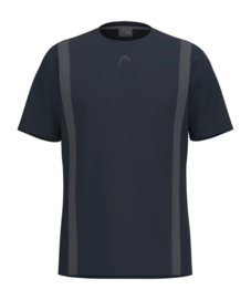 Tennis Shirt HEAD Men Club 25 Tech Tee Navy