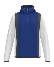 Pull de Tennis Head Men Club 25 Tech Tee Royal White