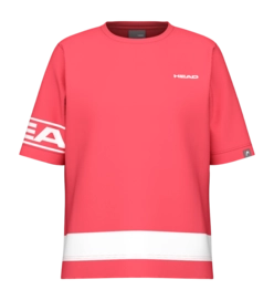 Tennis Shirt HEAD Women Proplayer Tee Grapefruit