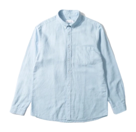 Shirt Edmmond Studios Men Linen Light Blue