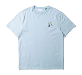 T-Shirt Edmmond Studios Men Dancing Light Blue