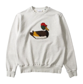 Sweater Edmmond Studios Men Duck Hunt Grey Melange