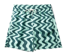 Short de Bain Edmmond Studios Homme Mediterranean Waves Dark Green