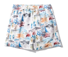 Badehose Edmmond Studios Holidays Herren Off White