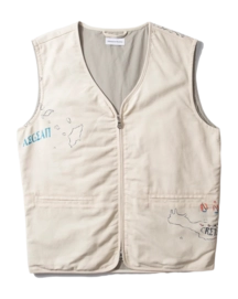 Gilet Edmmond Studios Homme Find Me Off White