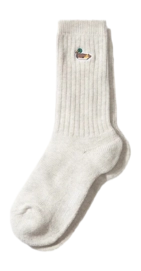 Socks Edmmond Studios Men Duck Light Grey Melange